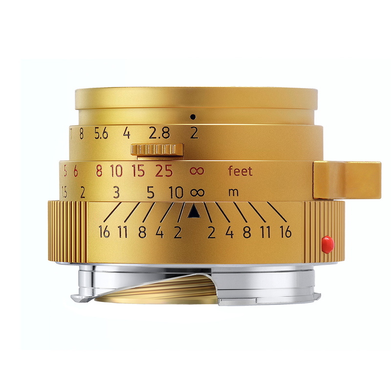 LIGHT LENS LAB M 50mm f/2 ブラスゴールド【世界限定200セット】(フード、UVフィルター付属)Mマウント 周Elcan_画像1