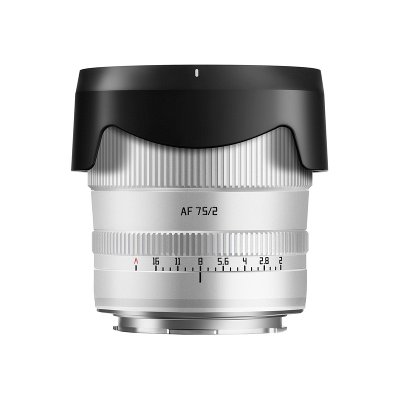 TTArtisan AF 75mm f/2 Lマウント フルサイズ 単焦点レンズ 国内正規品 保証2年 中望遠 AFレンズ シルバー 銘匠光学_画像2