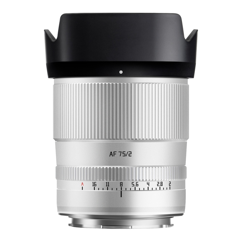 TTArtisan AF 75mm f/2 Lマウント フルサイズ 単焦点レンズ 国内正規品 保証2年 中望遠 AFレンズ シルバー 銘匠光学_画像3
