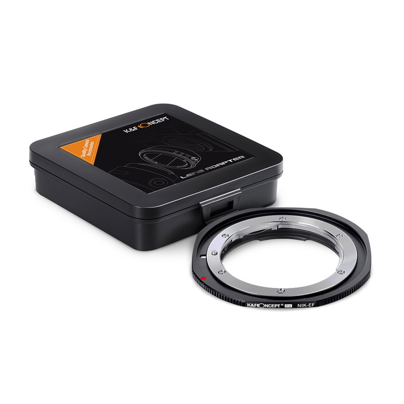 K&F Concept KF-NFEF.P（ニコンＦマウントレンズ → キヤノンEFマウント変換）マウントアダプター_画像4