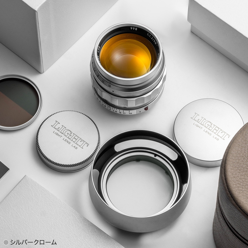 LIGHT LENS LAB M NOCTILUCENT 50mm f/1.2 ASPH. シルバークローム【世界限定800本】_画像8
