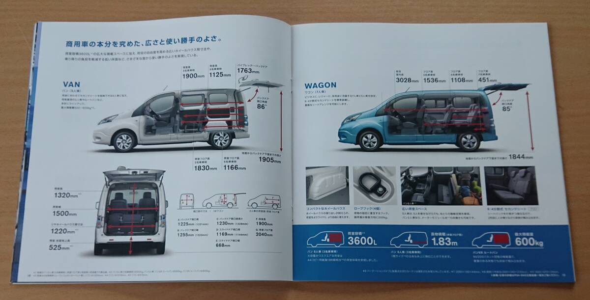 * Nissan *e-NV200 van / Wagon ME0 type 2016 год 3 месяц каталог * блиц-цена *