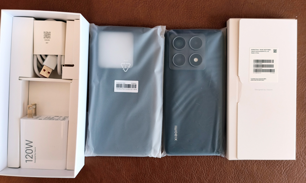 [ прекрасный товар *120W с зарядным устройством .]Xiaomi 14T Pro титановый серый 12/256 Sim свободный осталось . нет дополнение 