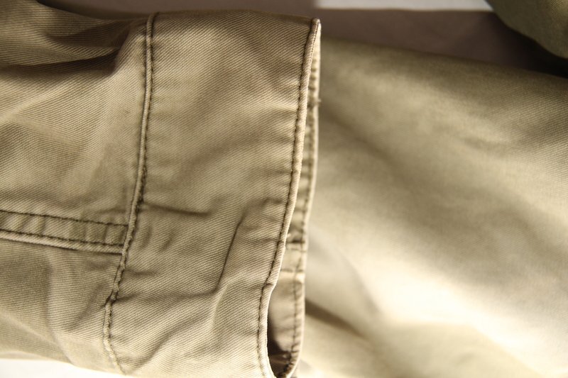 shuca モッズ コート カーキ サイズS アウターコート MM2165_画像8