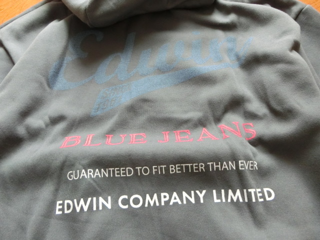 新品◆エドウィンEDWIN◆裏起毛パーカートレーナー◆150_画像4