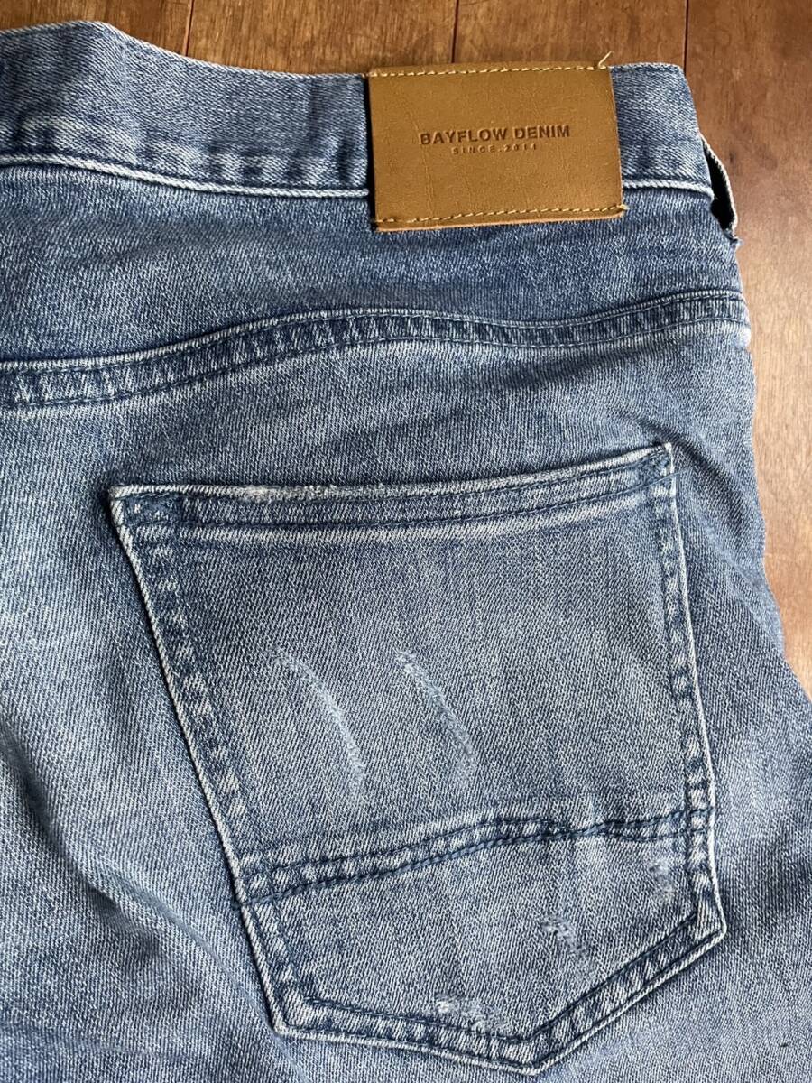 BAYFLOW DENIM ベイフローデニム ブルージーンズ インディゴ W32_画像6