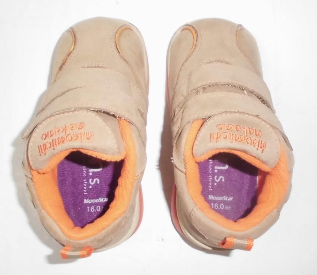 X141 未使用 ムーンスター ヒロミチナカノ キッズ スニーカー 16.0cm EE_画像4