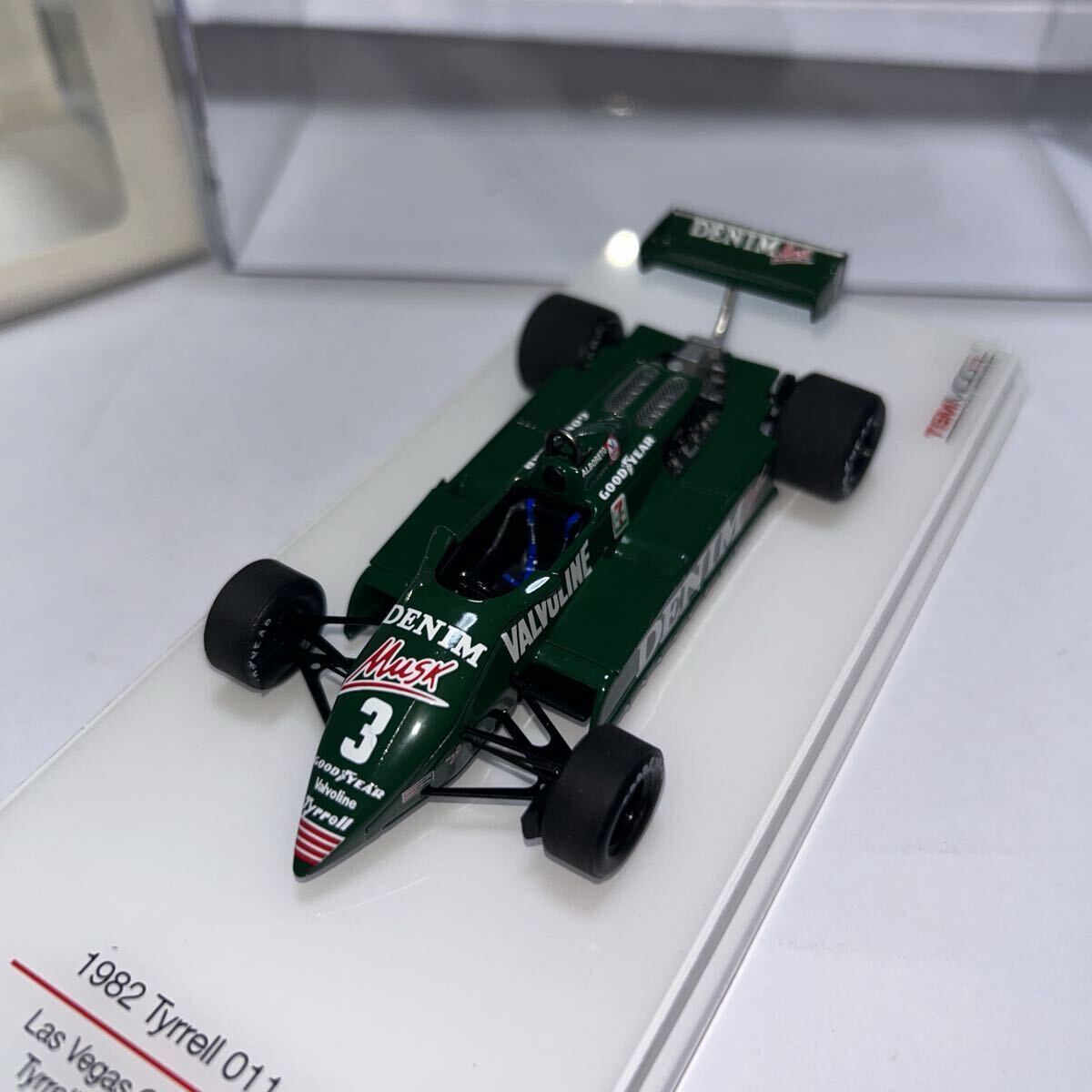 1/43. TSMMODEL. Tyrrell 011 #3 M Alberto Las Vegas GP Winer 1982. _画像6