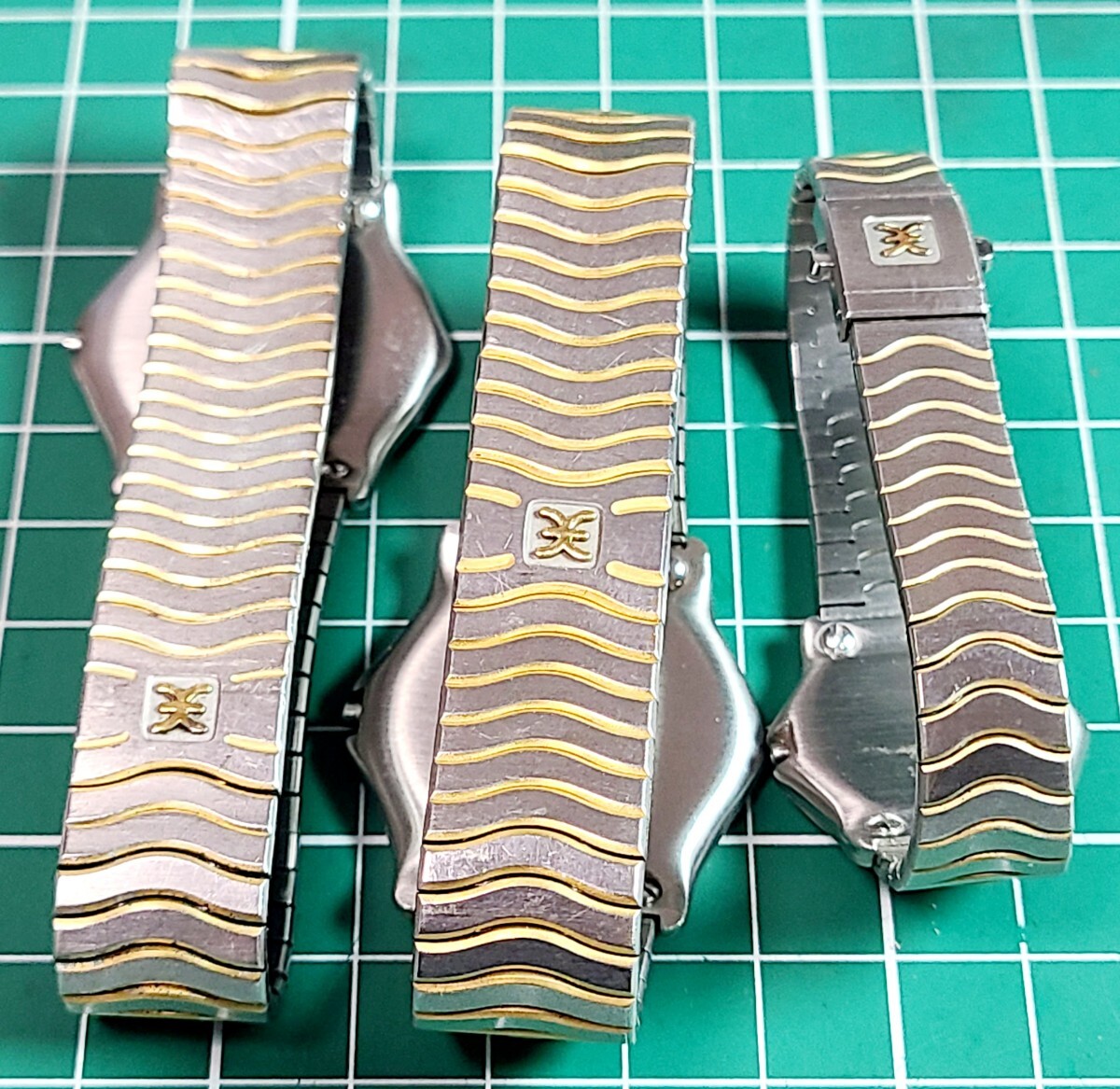 EBEL　エベル　クラシックウェーブ　ブレス6本 ムーブメント6点　リューズ無し、動作未確認のためジャンク品._画像4