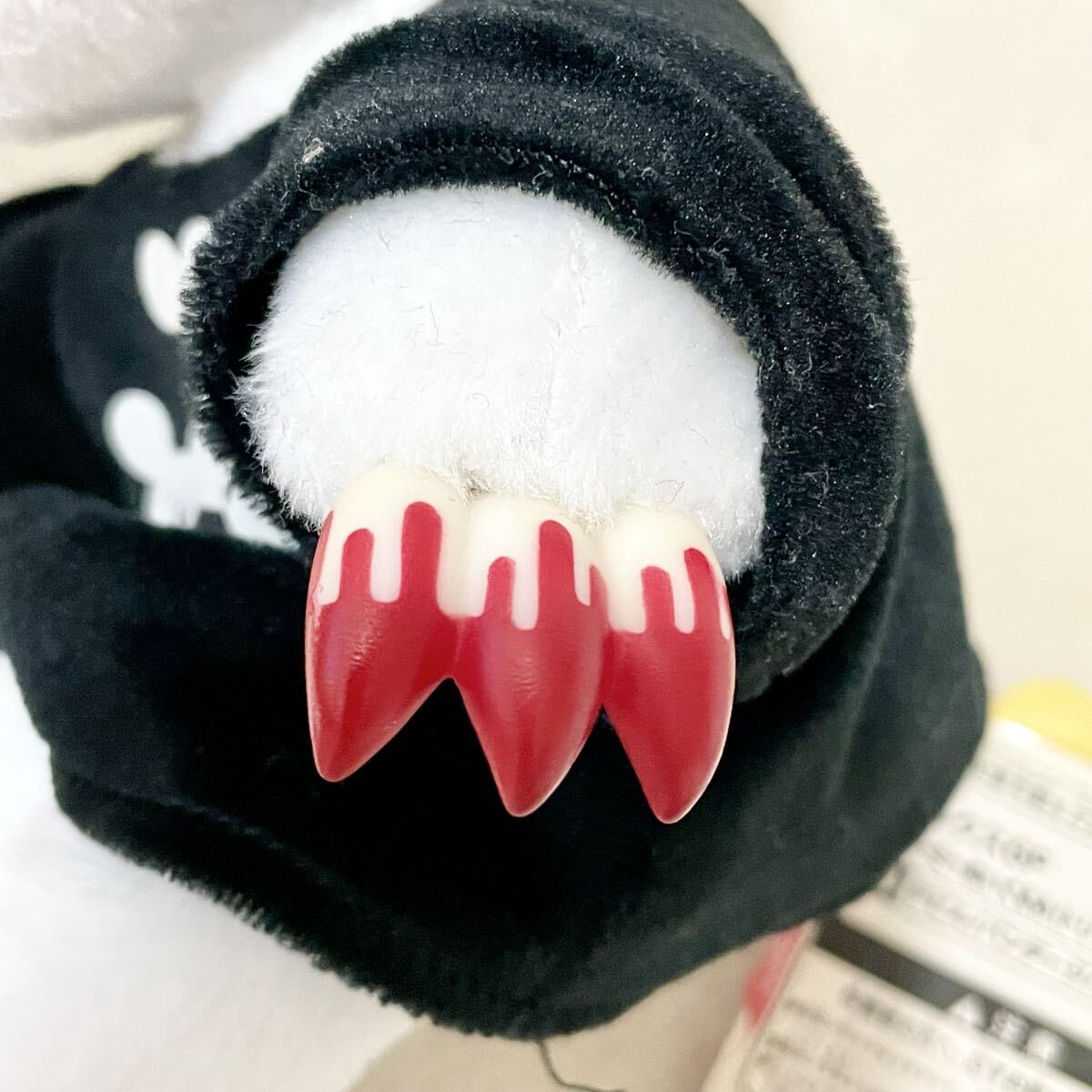 未使用 チャックスGP 装グルーミー トリックorトリート ハロウィン スカル ぬいぐるみ ドール 紙タグ付き 非売品 景品 血痕 森チャック_画像5