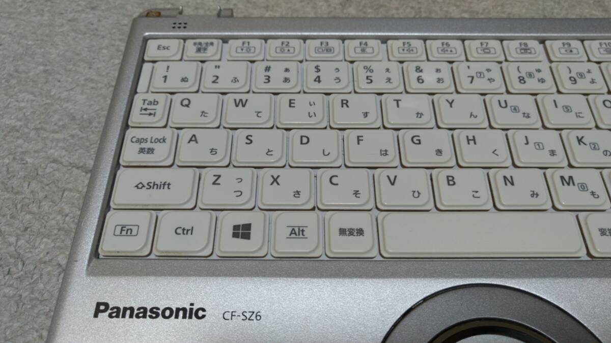 〒230円～ KB448 CF-SZ6(CF-SZ5にも) キーボード付きパームレストと配線等付き_画像2