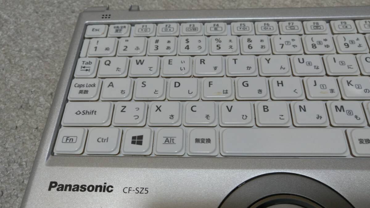 〒230円～ KB258 CF-SZ5(CF-SZ6にも) キーボード付きパームレストと配線等付き_画像2