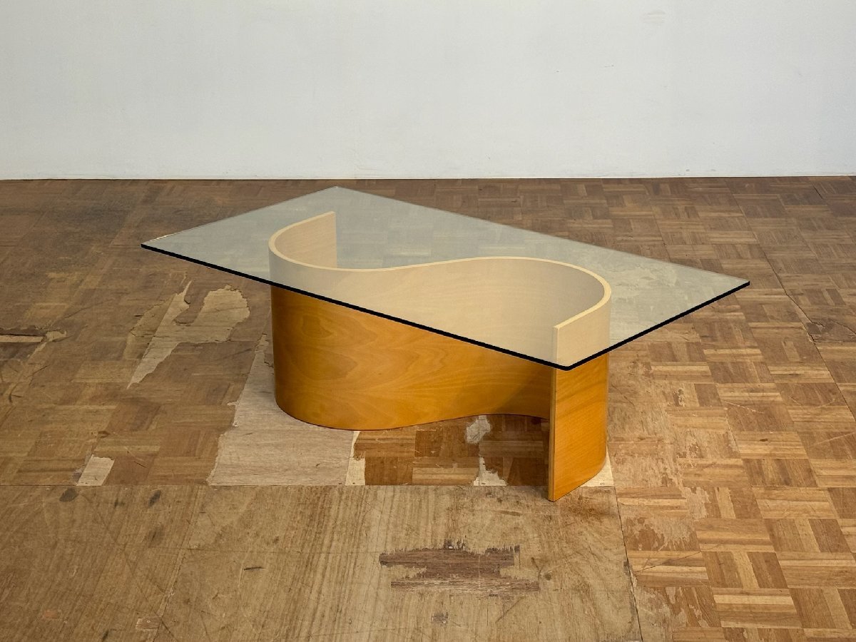 -os1190|ノルウェーヴィンテージ Fiords/フィヨルド ミニマムガラスセンターテーブル|フリッツハンセン アクタス エコーネス アルテック_画像3