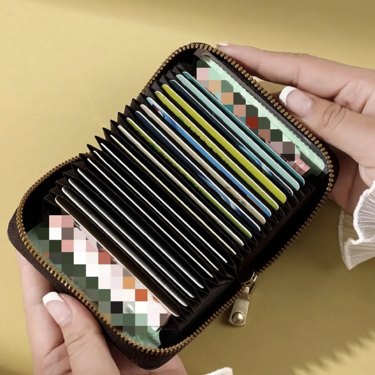 カードケース レディース 刺繍 可愛 大容量 ベアUKイギリス新品 ミニ 財布 じゃばら クレジットカード コインケース 名刺 入れ ベローズ_画像4