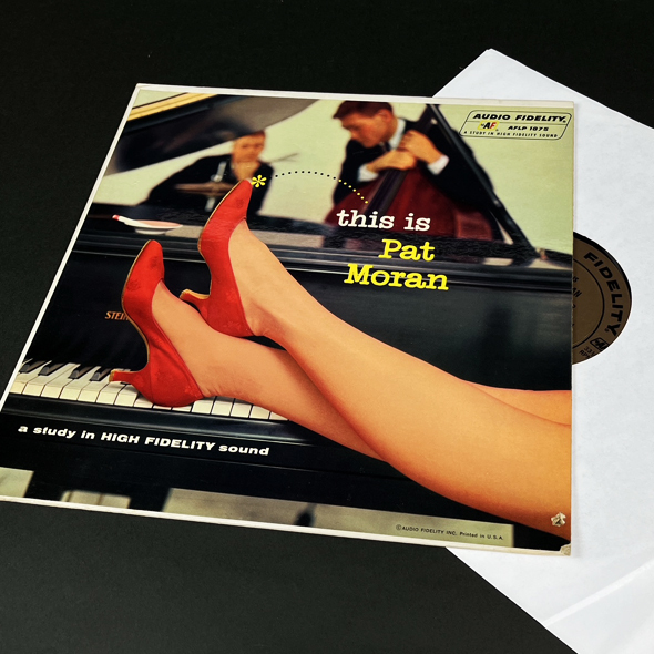 希少 オリジナル 名盤【 US MONO モノ LP パット・モラン / Pat Moran Trio / This Is Pat Moran 】Audio Fidelity スコット・ラファロ_画像1