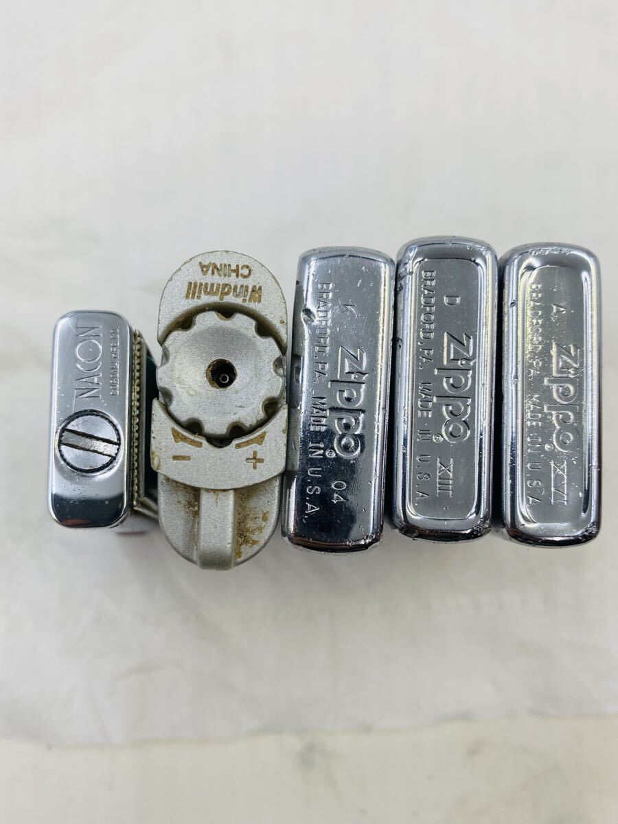 ■ ライター5点まとめ売り オイルライター ガスライター ZIPPO ジッポ 喫煙具 喫煙グッズ 着火未確認_画像3