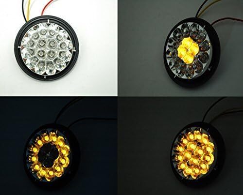 【送料無料！】LED 16 発 サイド バス マーカー ライト ランプ トラック 用 24V 車 に (レッド4個セット)_画像4