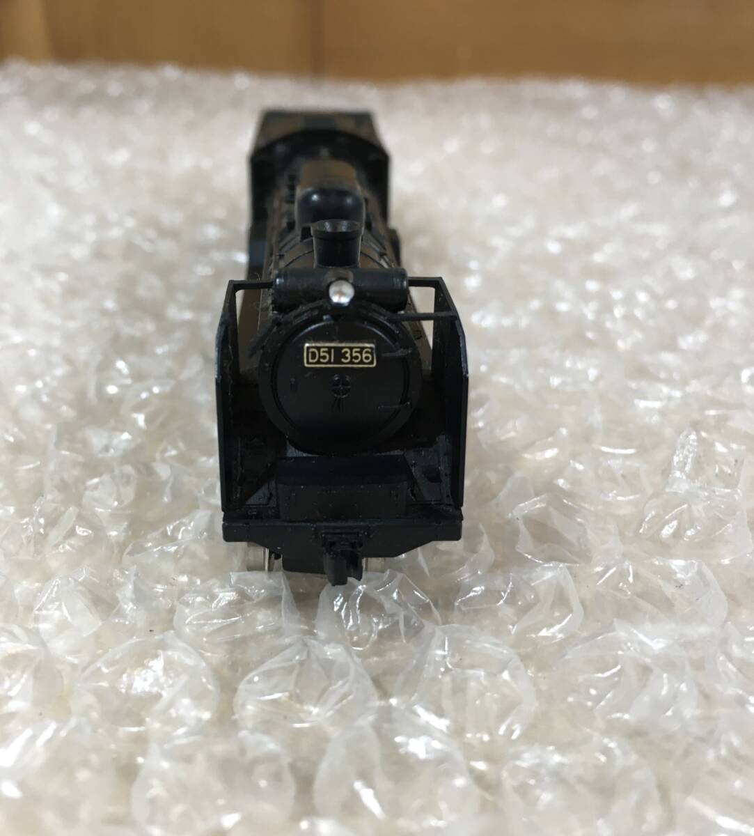 ○[レア美品] 関水金属 206 D51 蒸気機関車 Nゲージ kato カトー 鉄道模型 格安ゆうパケットポスト発送可能（230円） [動作未確認]★_画像2