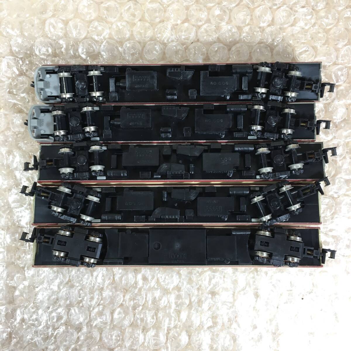 ○[良品] 昔の KATO 特急 キハ82 キハ80 キロ80 キシ80 5両セット Nゲージ 鉄道模型 カトー 格安ゆうパケットポスト発送可 [動作未確認]★_画像6