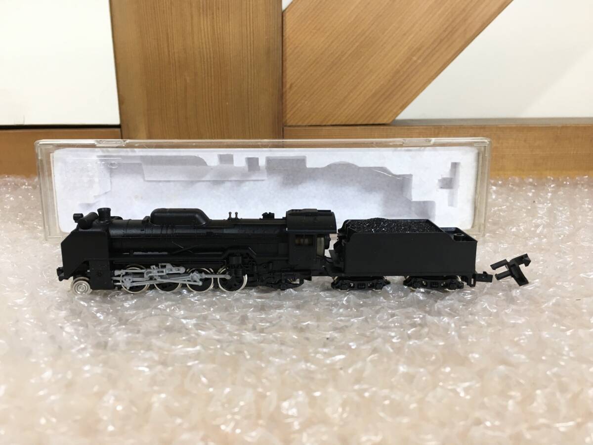 ○[超美品レア] 関水金属 206 D51 蒸気機関車 シール付き Nゲージ kato カトー 鉄道模型 ゆうパケットポスト発送可（230円）[動作未確認]★_画像1