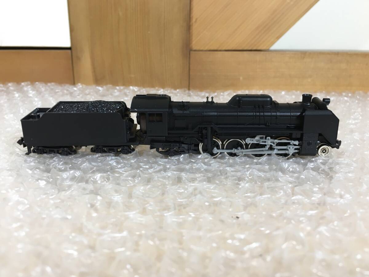 ○[超美品レア] 関水金属 206 D51 蒸気機関車 シール付き Nゲージ kato カトー 鉄道模型 ゆうパケットポスト発送可（230円）[動作未確認]★_画像6