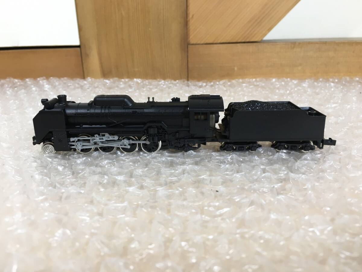 ○[超美品レア] 関水金属 206 D51 蒸気機関車 シール付き Nゲージ kato カトー 鉄道模型 ゆうパケットポスト発送可（230円）[動作未確認]★_画像4