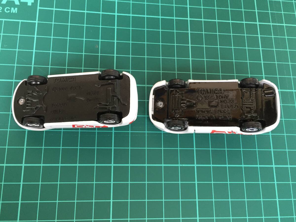 ○[ほぼ美品] トミカ TRD ２台 スープラ セリカ tomica ミニカー 送料安 コレクション★_画像9