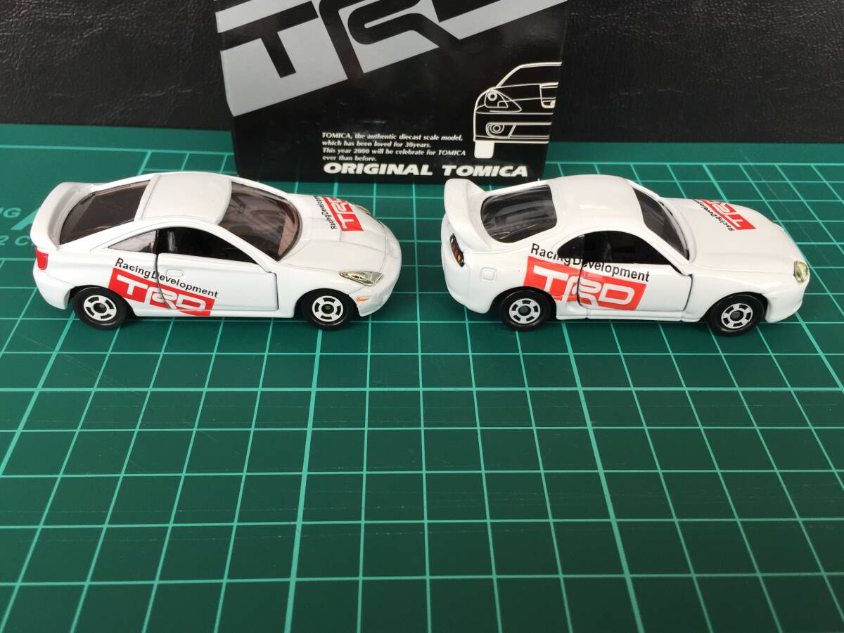 ○[ほぼ美品] トミカ TRD ２台 スープラ セリカ tomica ミニカー 送料安 コレクション★_画像6