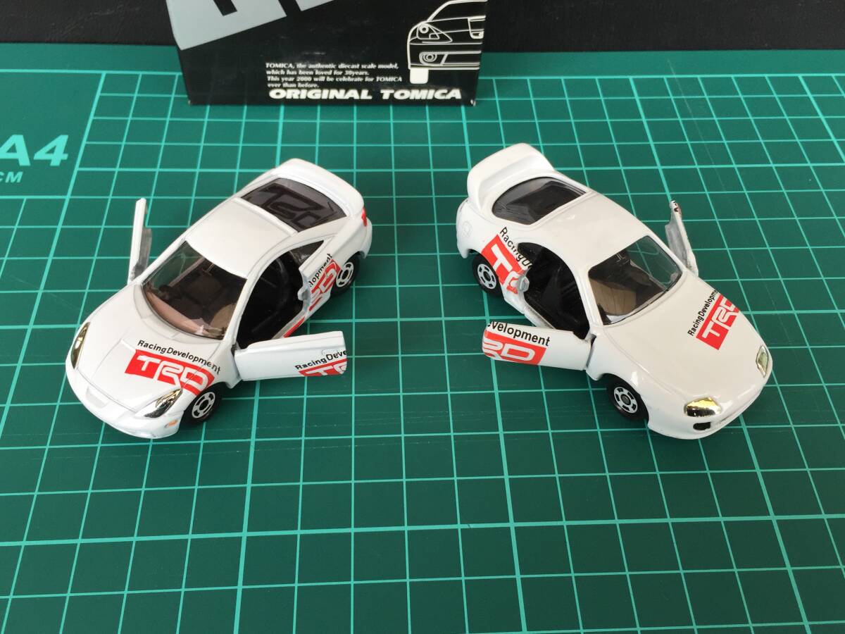 ○[ほぼ美品] トミカ TRD ２台 スープラ セリカ tomica ミニカー 送料安 コレクション★_画像8