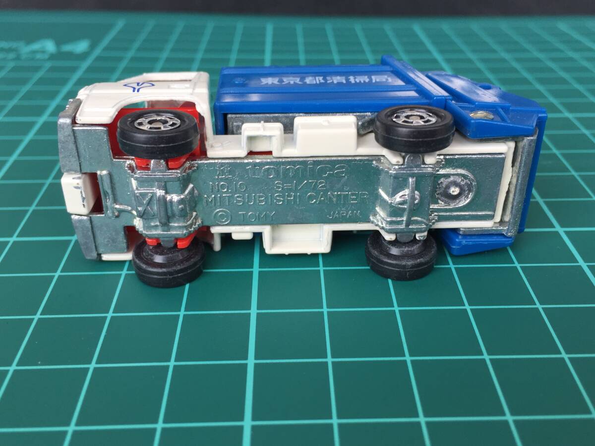 ○[ほぼ美品] トミカ 特注 記念品 東京都清掃局 清掃車 当時物 レア tomica ミニカー 送料安★_画像7