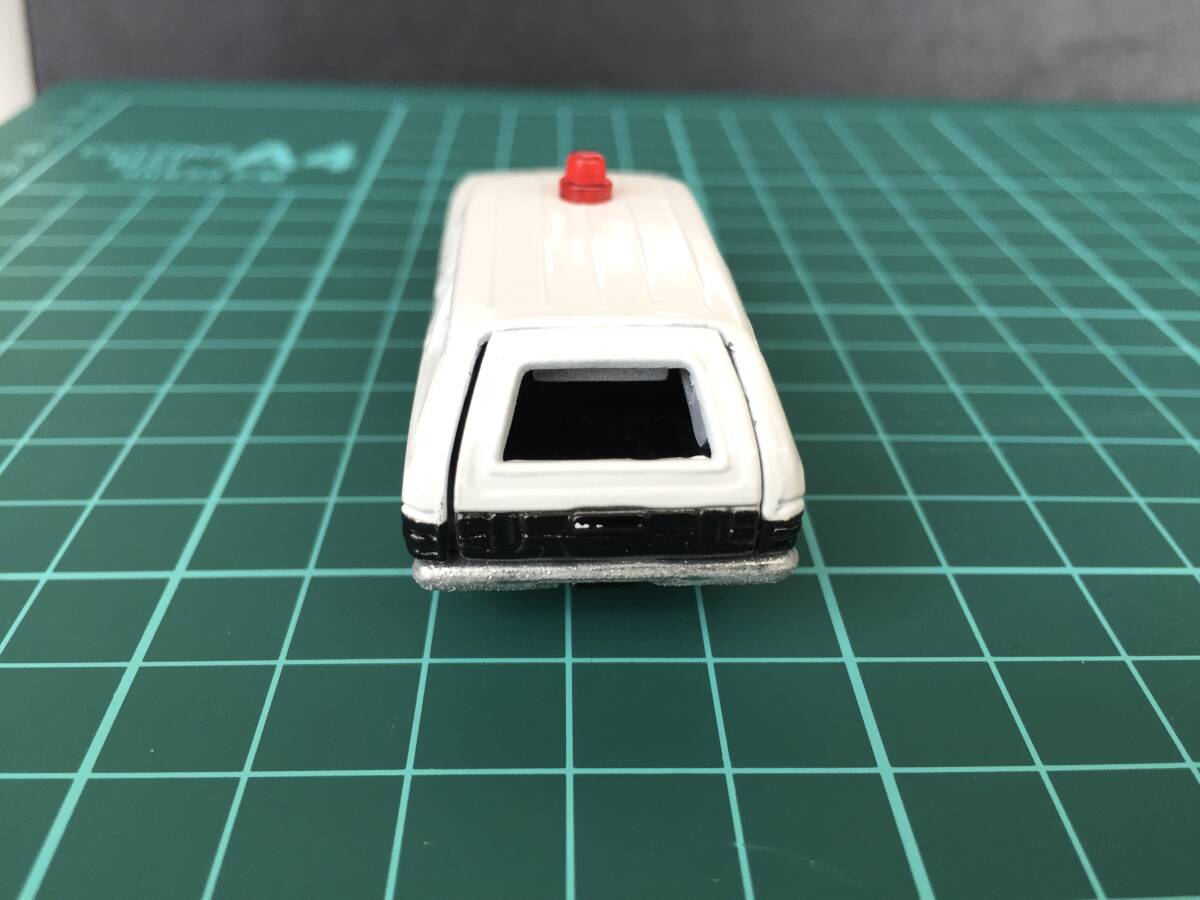 ○[激レア美品] トミカ Zi:L特注 日産 グロリア バン 奈良県警察 ニッサン パトロールカー 当時物 絶版 tomica レア ミニカー 送料安★_画像5