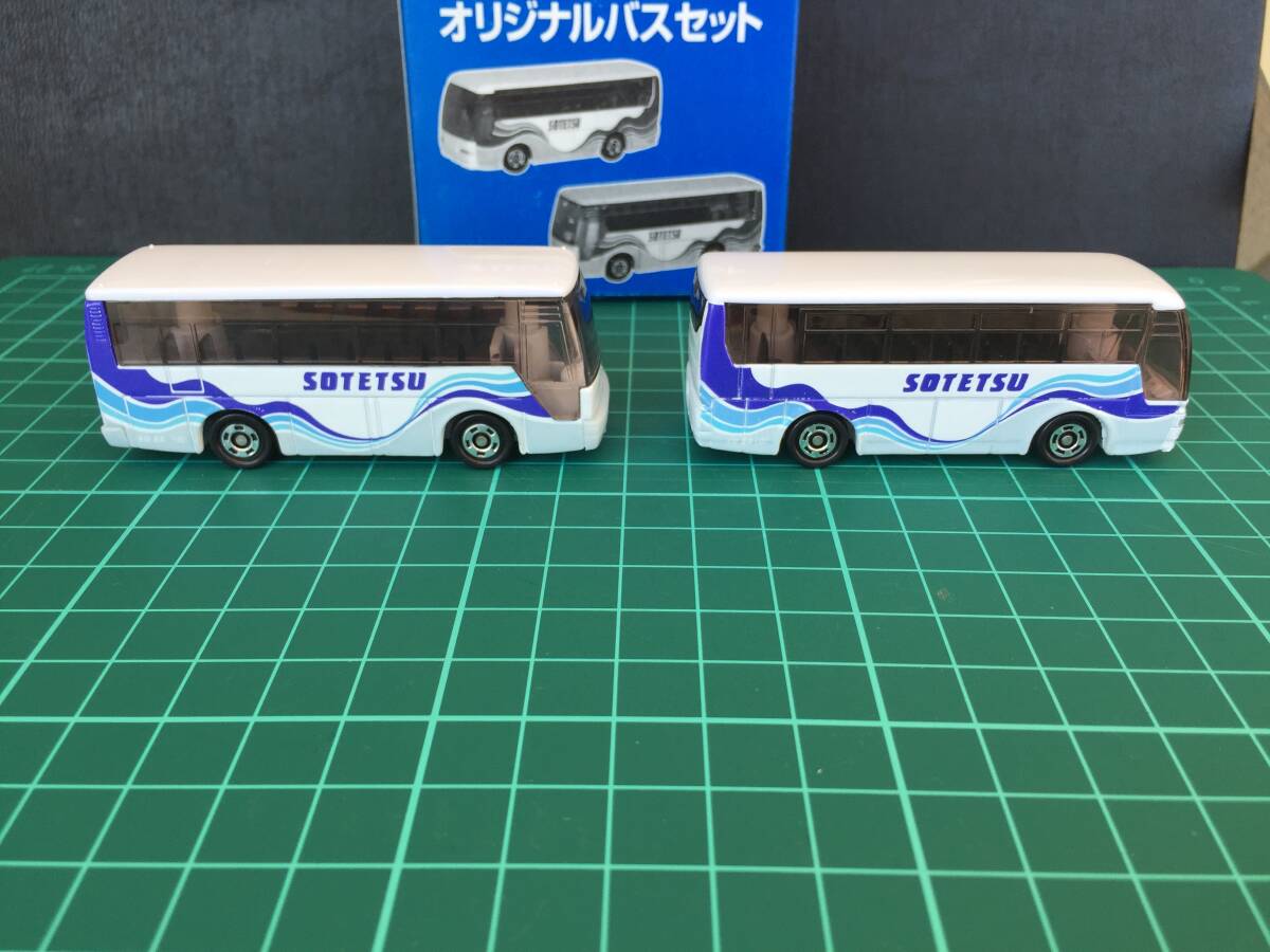 ○[美品] トミカ 相鉄自動車　オリジナルバスセット　相模鉄道　SOTETSU 相鉄バス tomica ミニカー 送料安★_画像5