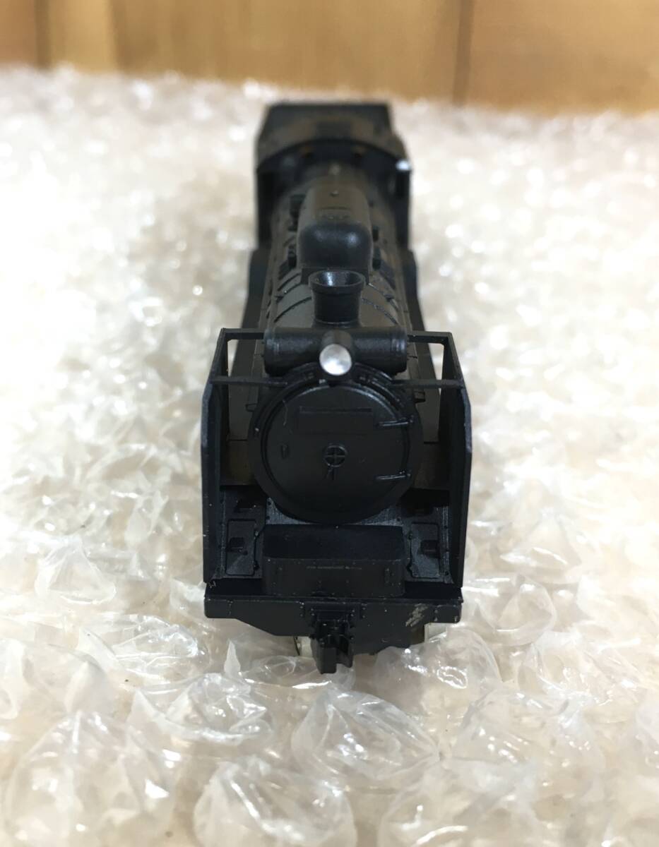 ○[超美品レア] 関水金属 206 D51 蒸気機関車 シール付き Nゲージ kato カトー 鉄道模型 ゆうパケットポスト発送可（230円）[動作未確認]★_画像3