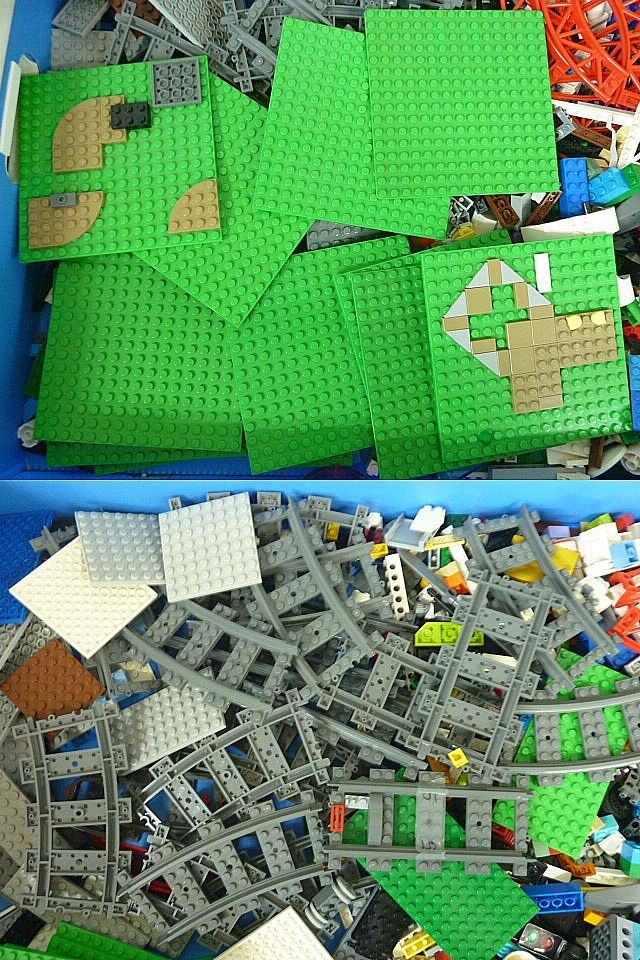 T673 ジャンク現状 レゴ LEGO ブロック パーツ 様々 まとめ 約11kg前後 大量 レゴデュプロ含む ミニフィグ マインクラフト 子供 玩具 知育_画像6