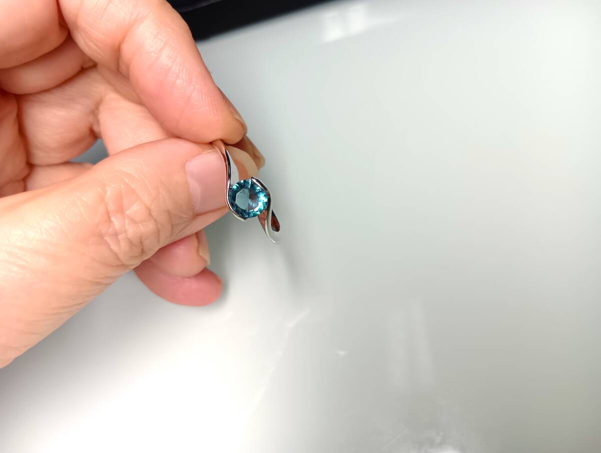 アレクサンドライト リング エジプトの女王 指輪 US 6,7, 8,9,10 号手元に有り シルバー925 色変幻、光線次第で変わると思います。天然宝石_画像7
