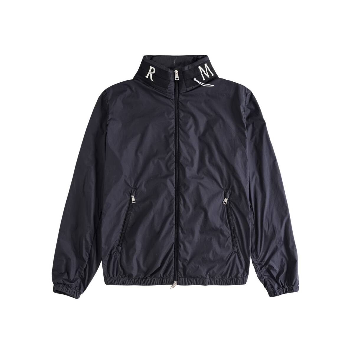 XXLサイズ【新品未使用タグ付き】MONCLER Beid Windbreaker ナイロンジャケット TG5 ネイビー色 定価20万円_画像2