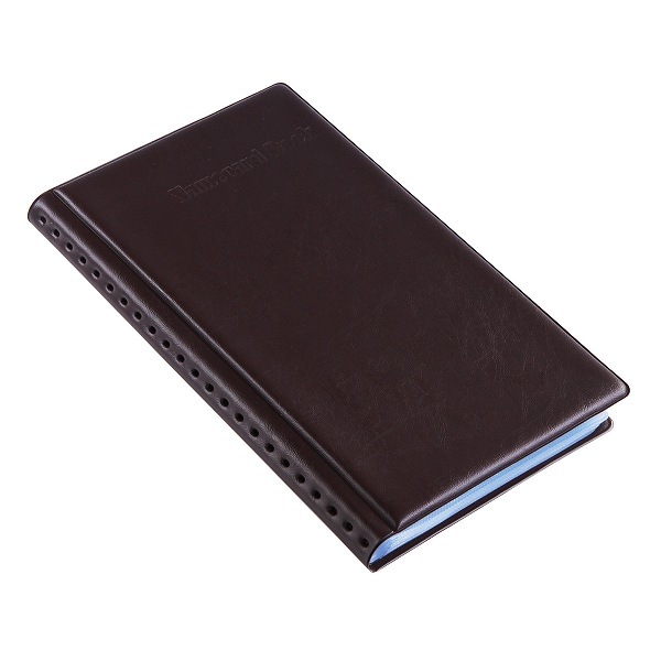 「buc-a2」 レザー 名刺入れ 名刺ホルダー 名刺 ファイル ケース 整理 メンズ レディース 180名収容 (茶)_画像1