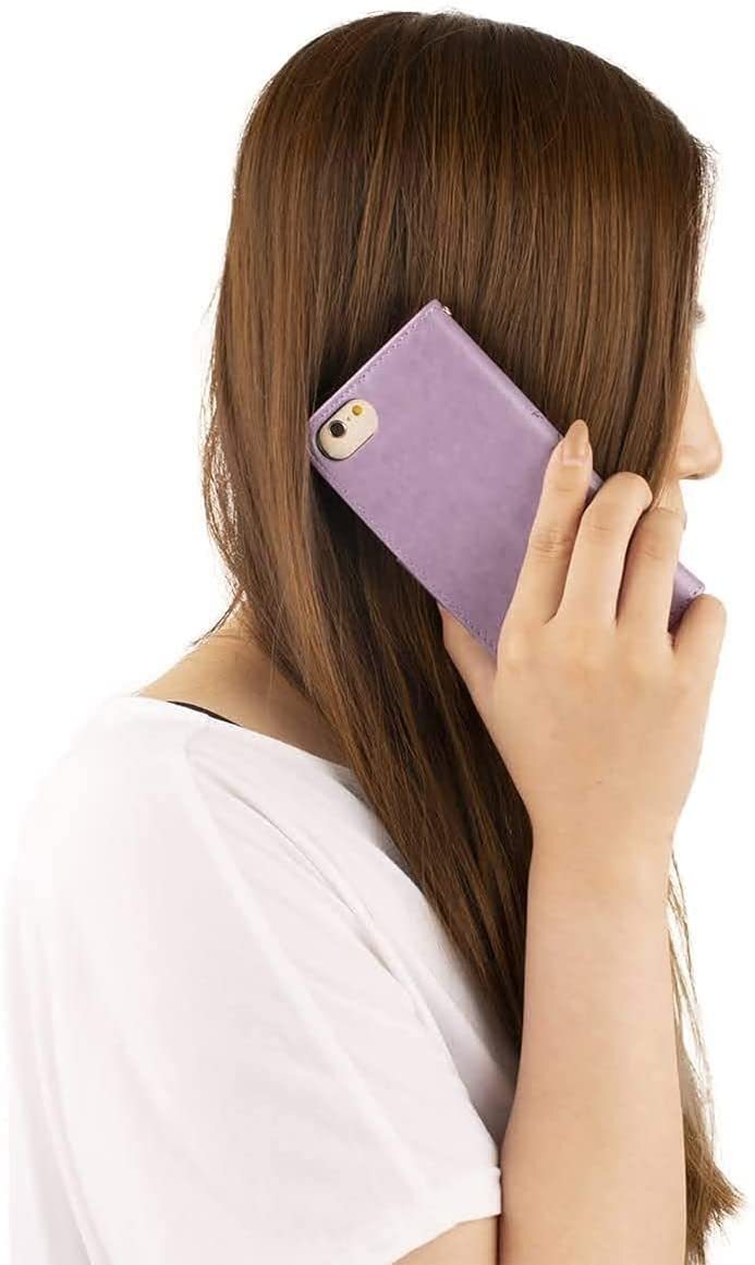 arrows We2 ケース 手帳型 かわいい F52E FCG02 M07 カバー 蝶 紫 ラベンダー おしゃれ レザー 富士通 送料無料 安い スマホケース 安い_画像4