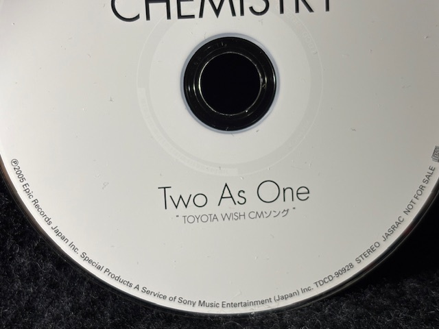 Crystal Kay × CHEMISTRY / Two As One Toyota Motor WISH CMsong промо не продается CD