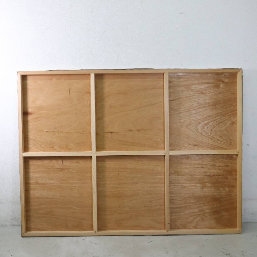 直筆 作者不明 幻想的 抽象画 油彩画 F60 大型★284h29_画像10
