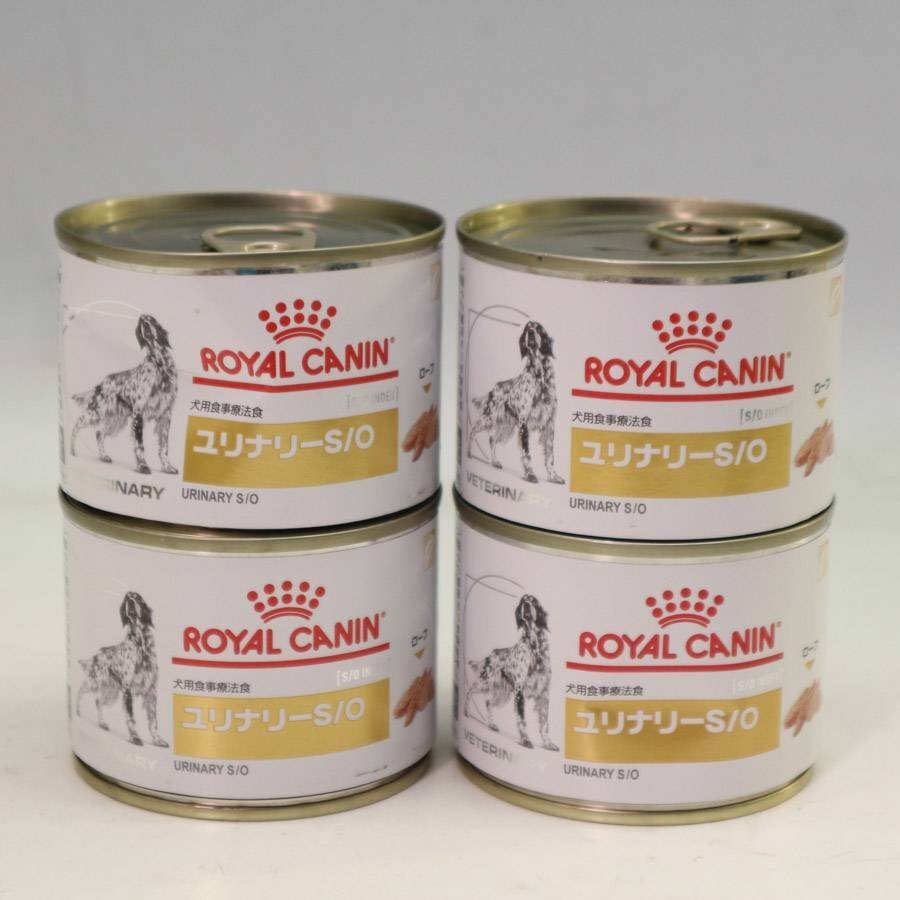 ロイヤルカナン ユリナリー S/O ドッグフード200g×4缶セット 賞味期限2026/01/24 缶詰 犬用食事療法食◆269f35_画像1