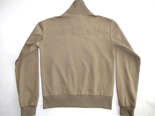 * б/у одежда PUMA Puma спортивная куртка джерси запад Германия представитель L хаки женский женский сделано в Японии DEUTSCHLAND #10 вышивка нашивка национальный флаг *
