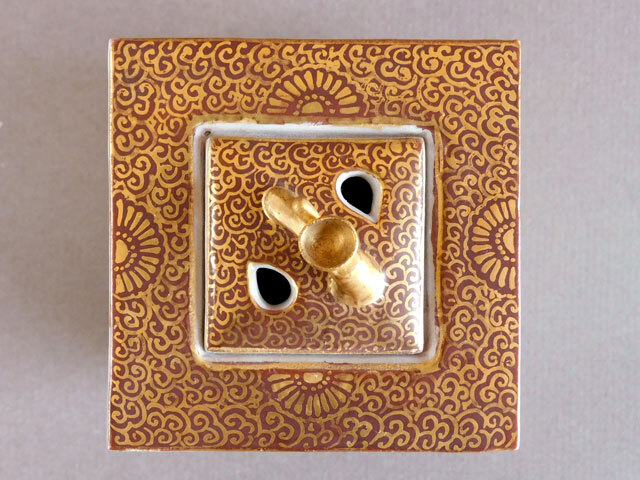 Tamura золотой звезда маленький знак курильница