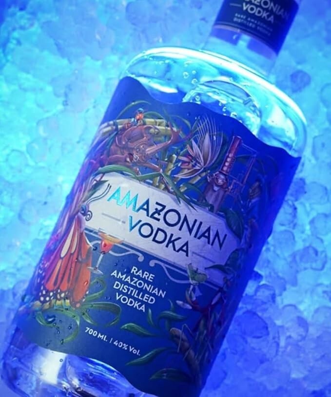 【正規品】 アマゾニアン ウォッカ AMAZONIAN GIN COMPANY 41度 700ml (ウォッカ)_画像2