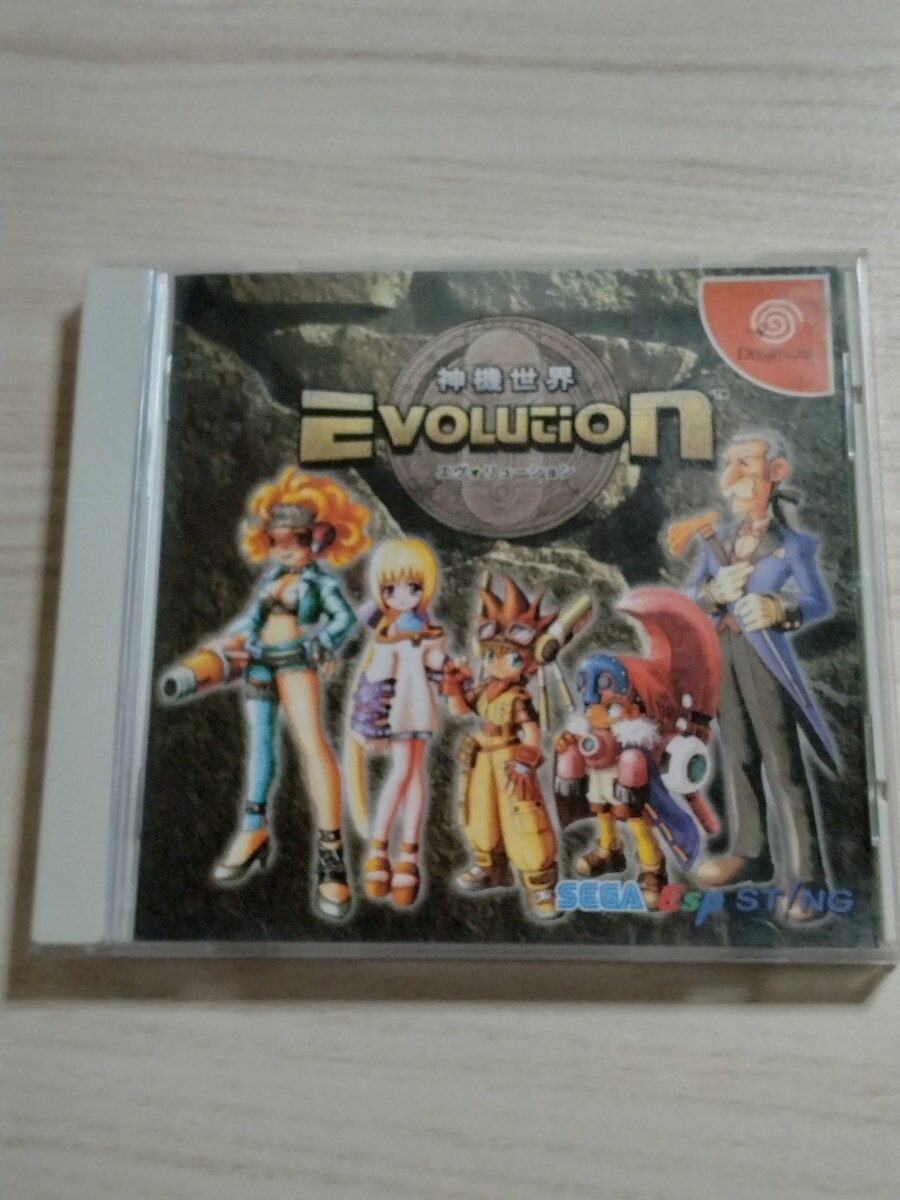 ドリームキャスト 神機世界エヴォリューション DC ゲームソフト RPG_画像1