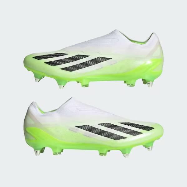 1* скорость отправка новый товар не использовался adidas X CRAZYFAST.1 LL SG замена тип обувь IE6637( белый / черный / Roo sido лимон )28.0CM