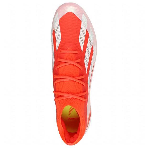 1* скорость отправка новый товар не использовался adidas X Crazyfast Elite HG/AG верх модель футбол шиповки IF0652( красный × белый )26.5CM
