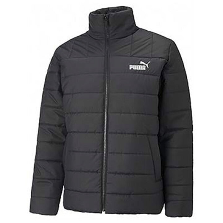 1?スピード発送 新品未使用 PUMA(プーマ) 秋冬 ESS+ 撥水加工 防風(fēng) 保溫パデッドジャケット 672412(01)Ｌ