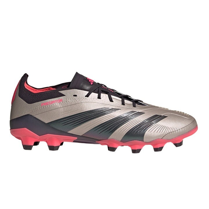 1* скорость отправка новый товар не использовался adidas футбол шиповки IH5922( платина металлик / турбо )25.5CM верх модель PREDATOR Elite HG/AG
