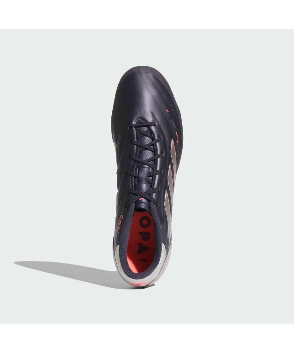 1* скорость отправка новый товар не использовался adidas COPAPURE 2 ELITE HG/AG JAN верх модель шиповки IG8712( черный / металлик / турбо )28.0CM
